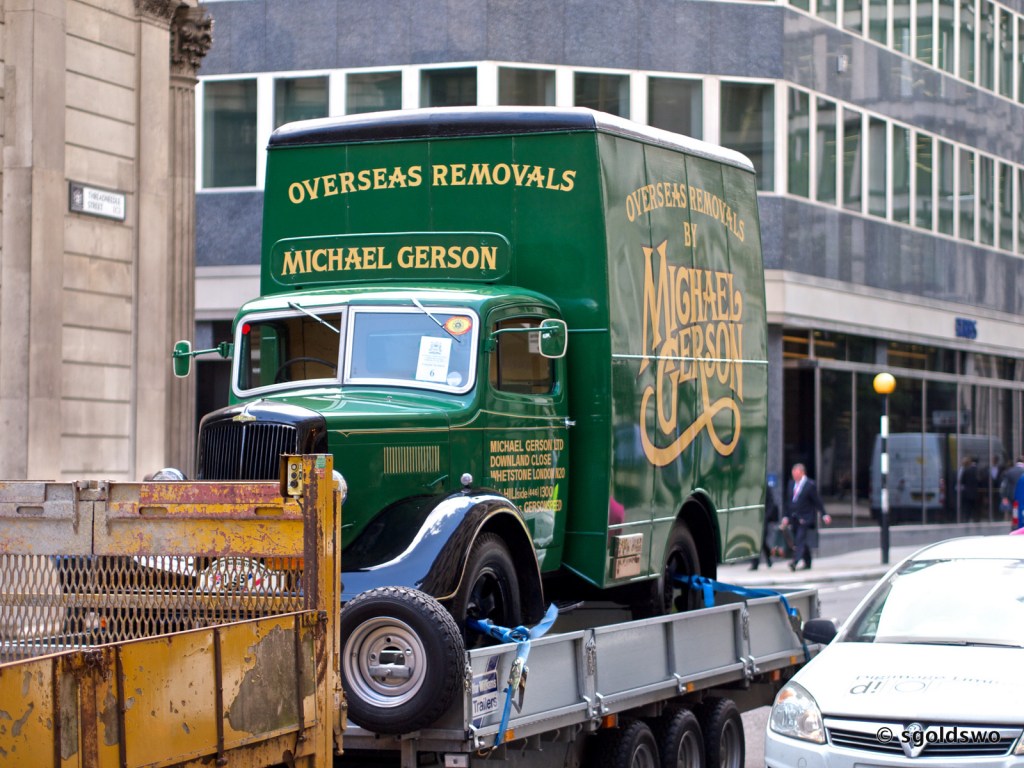 Removing the removal van